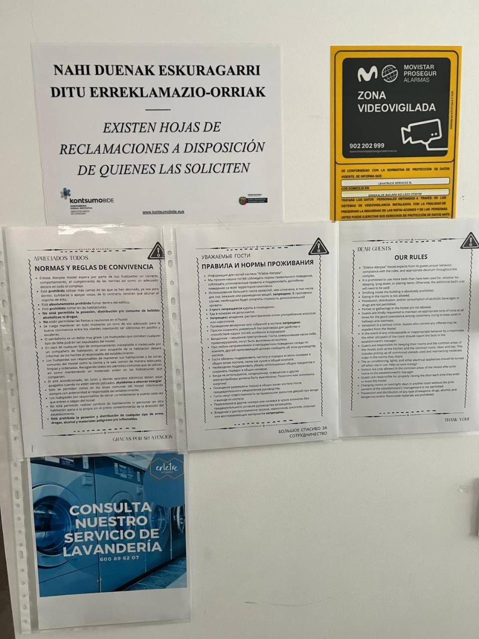 Erletxe Aterpea Hostel Lezo Kültér fotó
